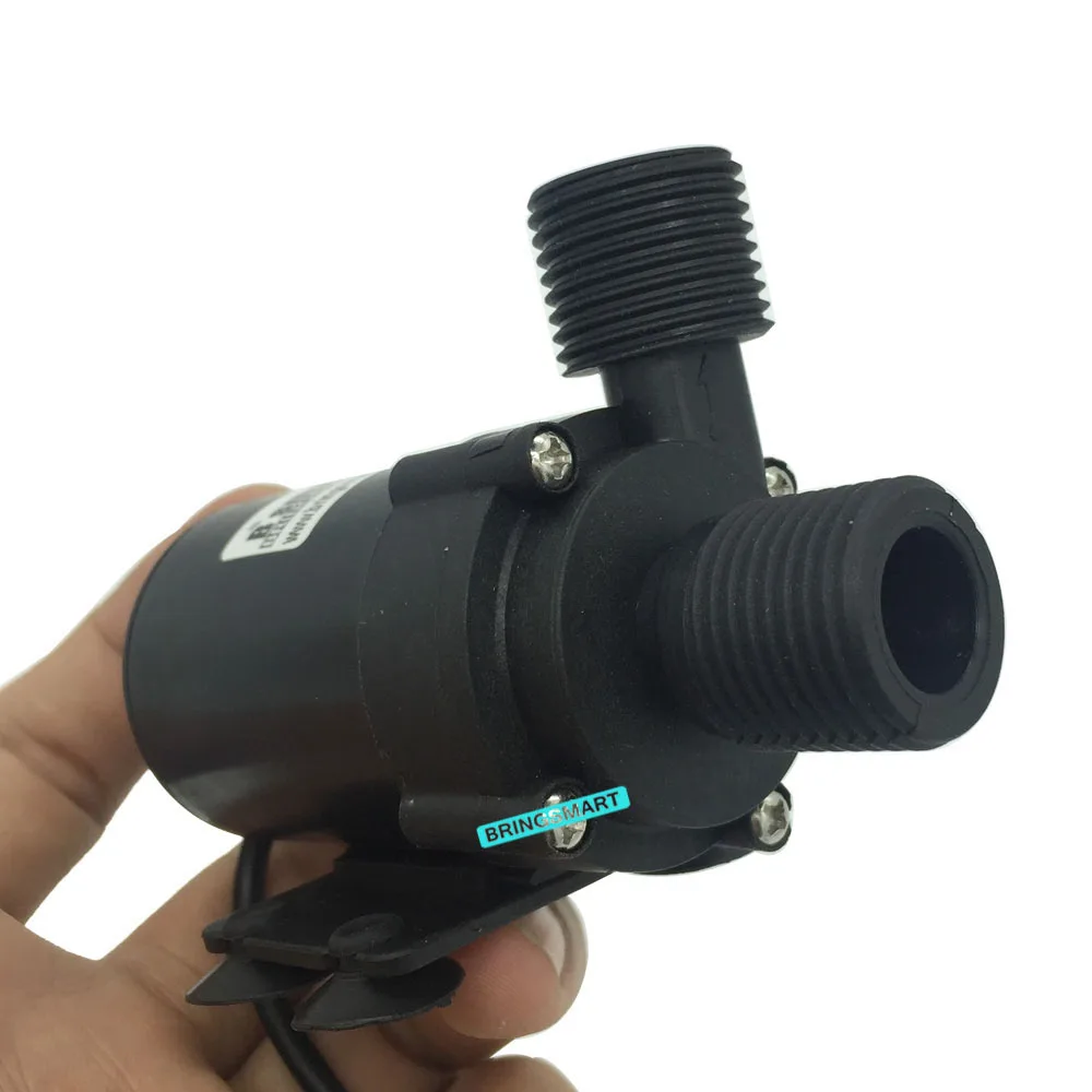 Free Shipping SR-660B Water Pump 12V 1/2'' 420-750/H 3.5-7M 24V DC Brushless Submersible Pump Micro Self-priming Booster Pump