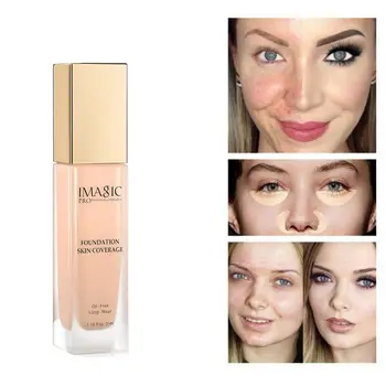 

Face Foundation Keep Makeup Liquid Foundation Base Makeup Matte Oil Control Concealer Full Coverage Beauty