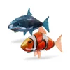 RC Shark For Children Toys Air Swimming Fish Remote Control Sharks Infrared Balloons inflatable RC flying Air Plane Kids Toys 1