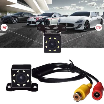 

Waterproof 170 Degree HD Video Car Camera Car Rear View Camera LED Night Vision Waterproof Reversing Auto Parking Monitor CCD