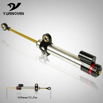 

CNC Universal Aluminum Motorcycle Damper Steering Stabilize Safety Control For YAMAHA TMAX 530 500 VMAX 1200 1700 NMAX 155 125