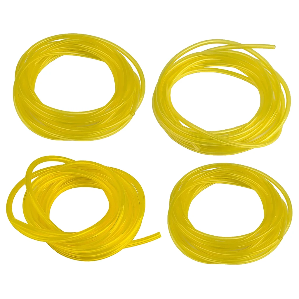 Set Of 4pcs Different Sizes Feet Replacement Tygon Fuel Line Fuel Pipe Line