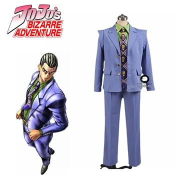 

Anime Jojo's Bizarre Adventure Kira Yoshikage Cosplay Costume Halloween Christmas Costume
