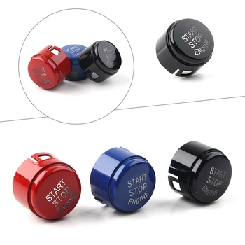 

Auto Car Engine Start Stop Switch Button Cover Without OFF For BMW F10 F15 F16 F22 ABS Plastic