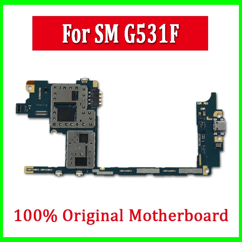 Для samsung Galaxy Grand Prime G530F G531F G530H G530FZ материнская плата с полными ЧИПАМИ оригинальные