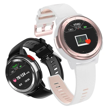 

Original New Full Touch Smart Watch 20 Dial Face Change Bluetooth Waterproof ECG Heart Rate Monitor Music Sport Alarm Wristband