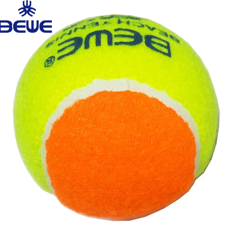 BEWE Cheap Price Polyester Material Promotional Beach Tennis Ball
