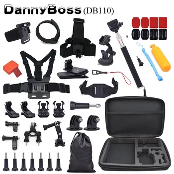 

360 Degree Rotary Backpack Clip Mount for Gopro Hero 8 7 6 5 3 4 For SJCAM SJ4000 For Xiaomi for Yi 4K Accessories