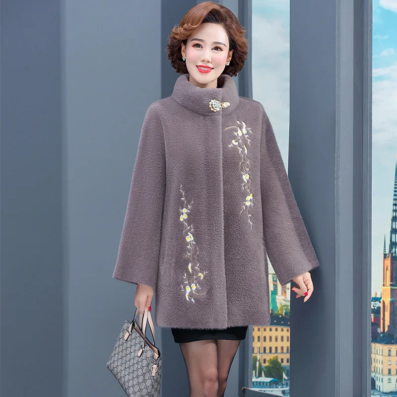 Women Winter Jacket High Quality Thick Imitation