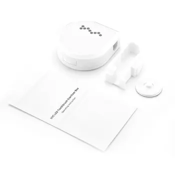 

UV Toothbrush Disinfection Box Toothbrush Cleaner Smart Induction Toothbrush Holder Disinfection Box Holder