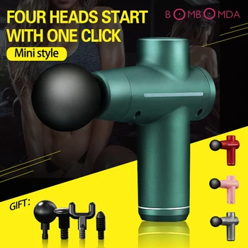 

Mini Massage Gun Deep Tissue Pocket Massager Fascia Gun Muscle Relaxer USB Charging Vibration Massager Electric Impact Gun
