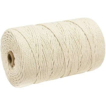

DIY Macrame Cotton Cord String Strong for Wall Hanging Decoration Crafts Handmade FP8