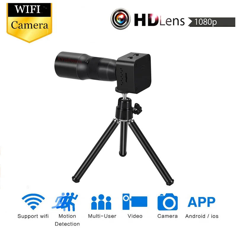 Wi-Fi Full HD 1080P мини-камера DVR зуммируемая Беспроводная IP-видеокамера секретная