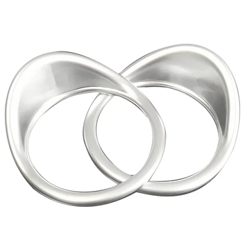 

Interior Front Pillar a Window Speaker Tweeter Cover Trims 2Pcs for Land Rover Range Rover Evoque 2011-2015