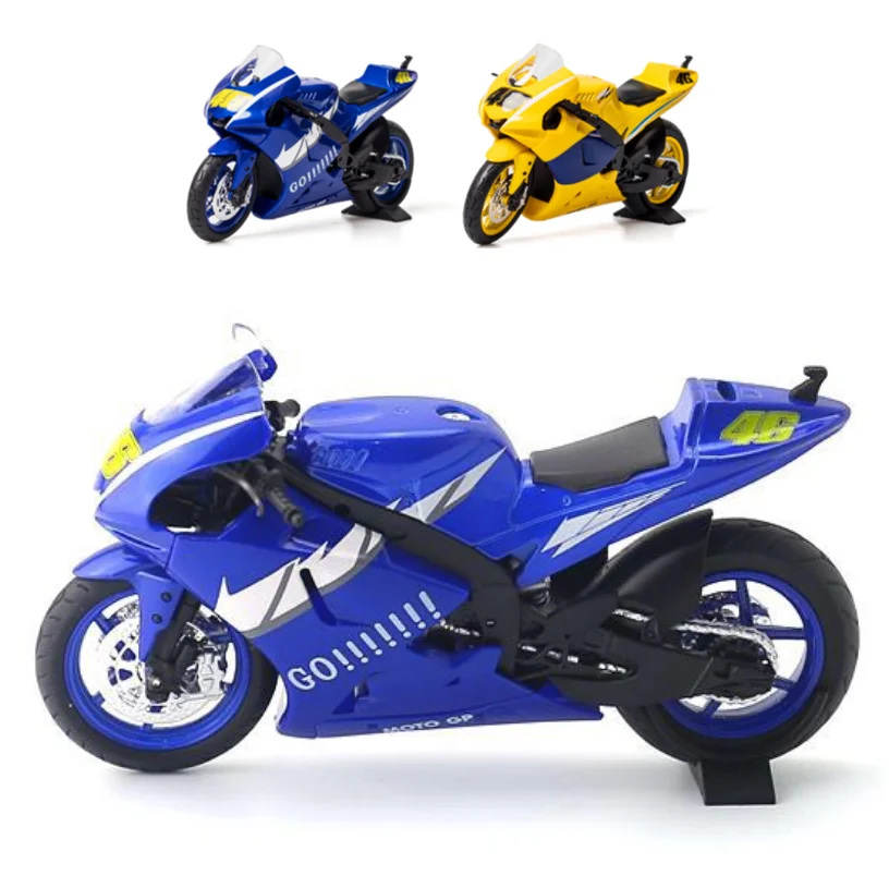 Модель мотоцикла YAMAHA MOTO GP 46 из сплава 1:12 Коллекционная модель коллекционные
