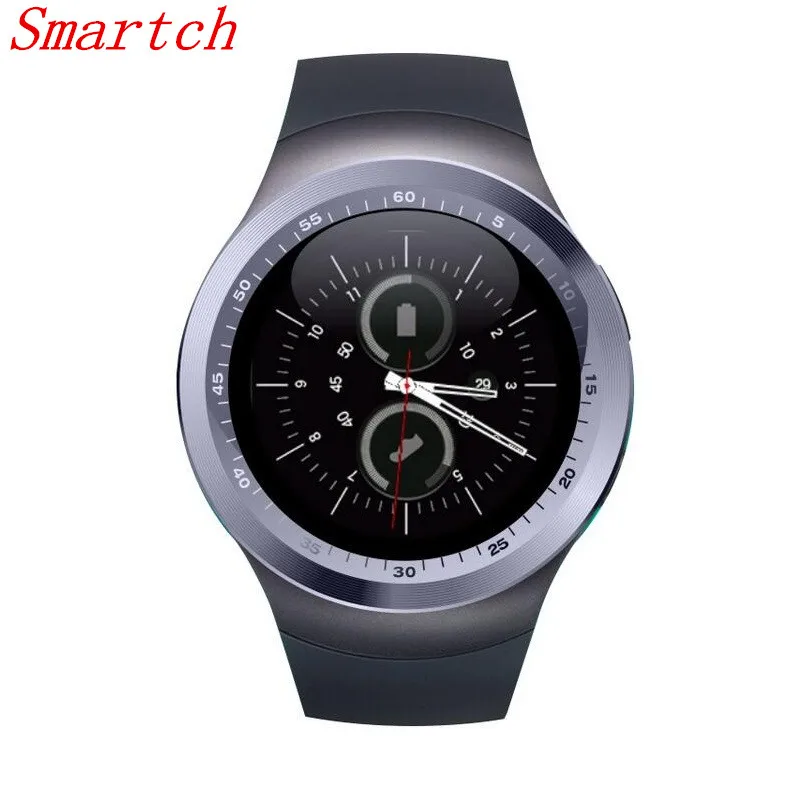 

Smartch Smart Watch SIM Card TF Card Slots Phone Call Push Message Pedometer Music Bluetooth Connect with Android Phone Watch