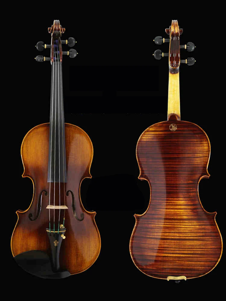 

Master level! violin master size 4/4 with European wood oil varnish!free shipping, European wood