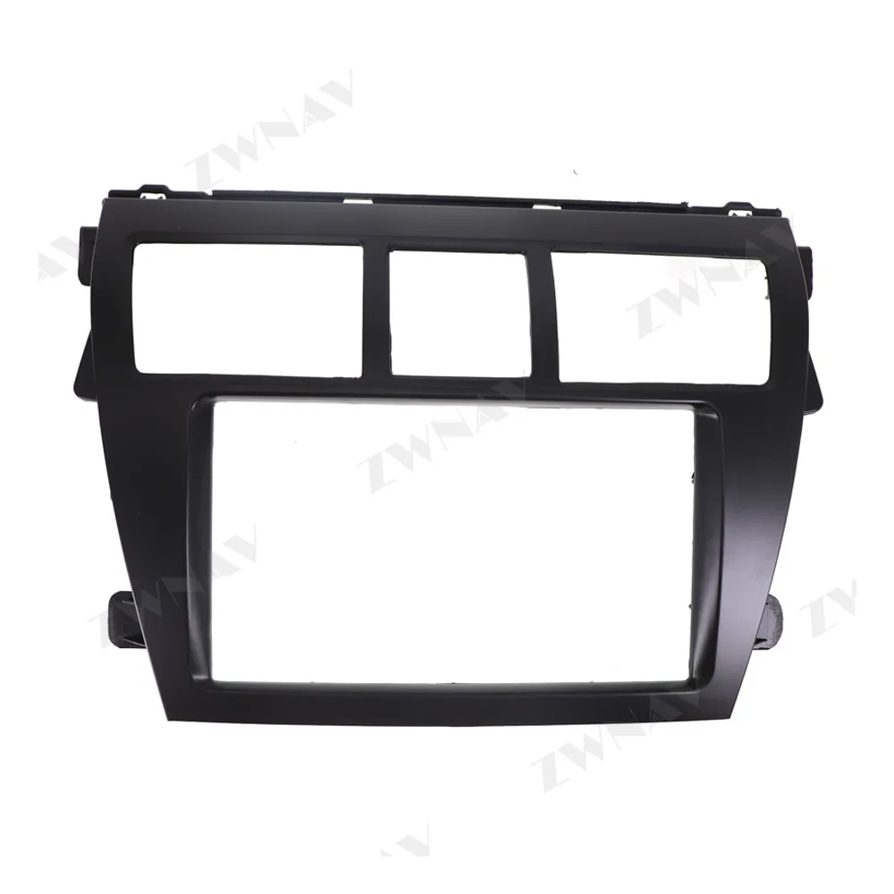 Радио Facia для TOYOTA Vios/Belta/Yaris Sedan(черный) 2DIN кронштейн dvd-плеер фасции стерео радио установка тире