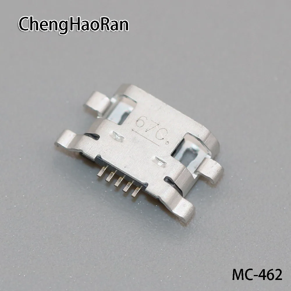 ChengHaoRan 100 шт./лот для Redmi 6 6pro 6A S2/NOTE 5A разъем Micro USB порт зарядки Мобильный usb интерфейс передачи данных ремонт