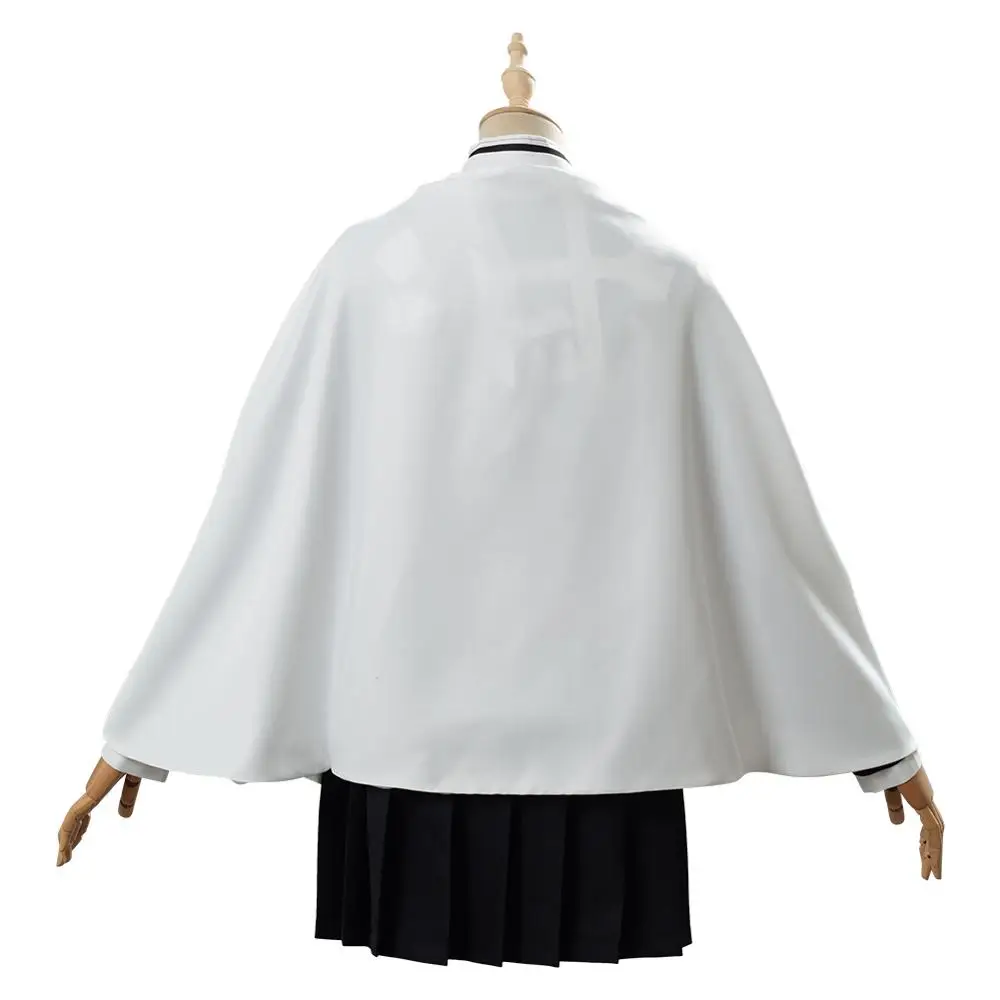Anime Demon Slayer Kimetsu no Yaiba Tsuyuri Kanawo Cosplay Costume Suit Kimono Cloak Dress Outfit Uniform Custom Made
