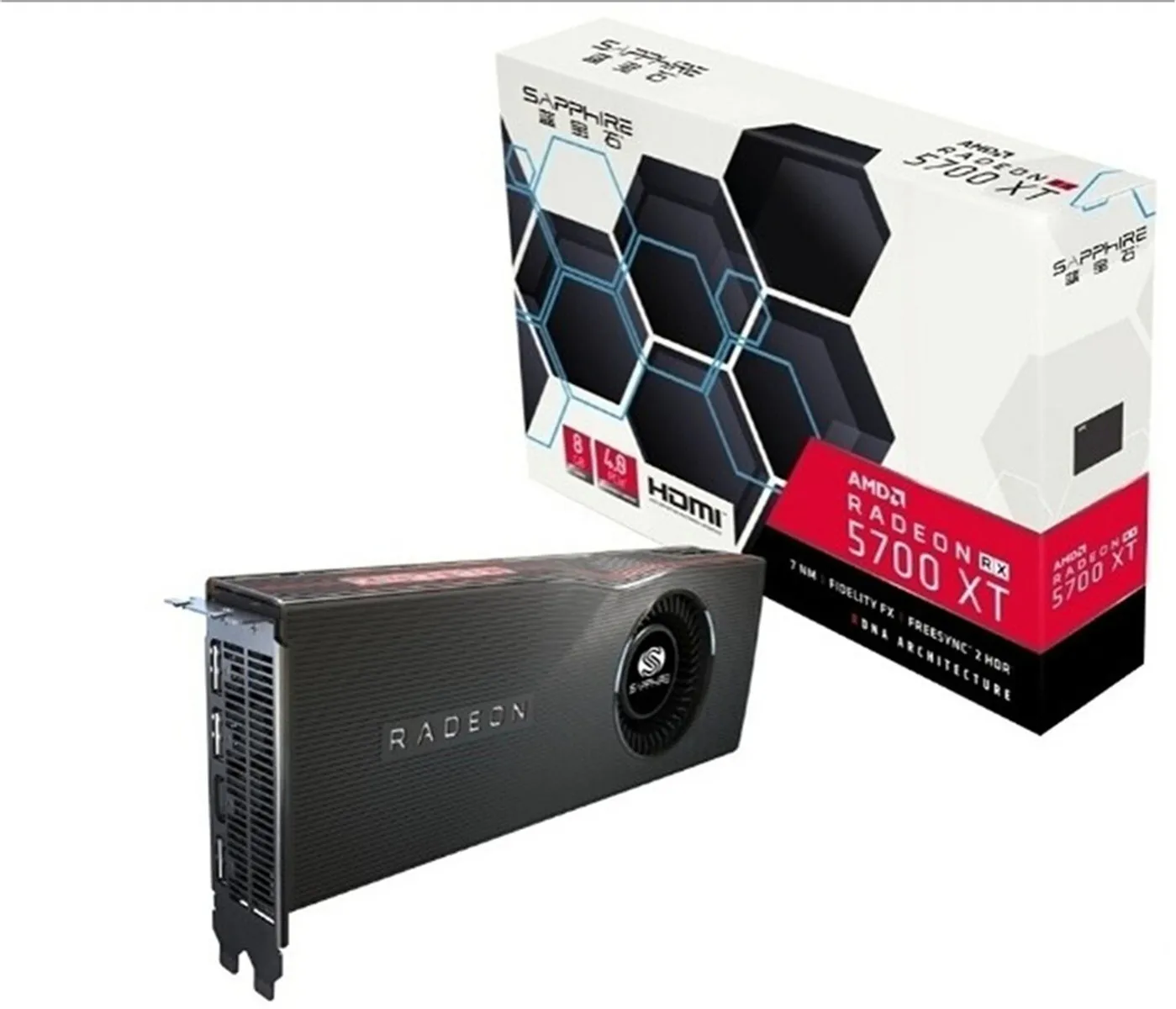 Игровая графика DATALAND RX 5700 XT 8G AMD RADEON RT 5700XT RT5700 8 Гб | Мебель