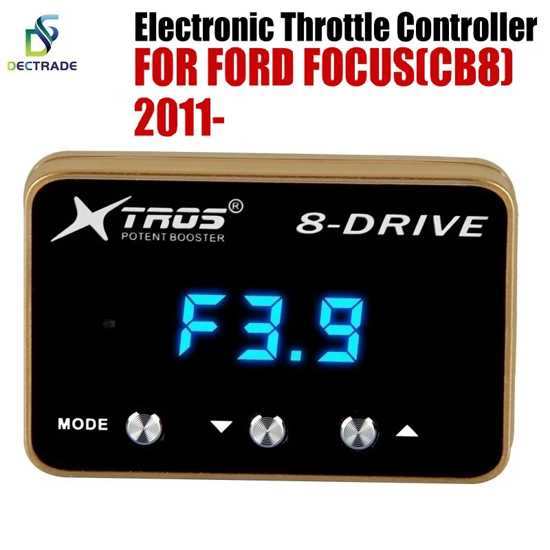 DECTRADE Car Electronic Throttle Controller Racing Accelerator Potent Booster For Ford Focus 2011- Tuning Parts 8 Drive
