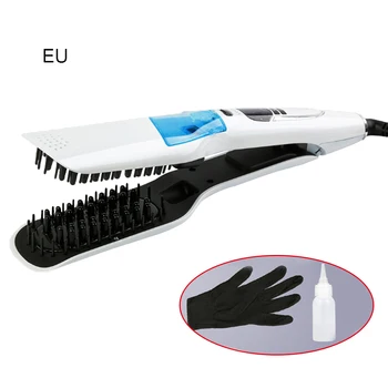 

2020 New Hair Straightener Comb Iron Brush Auto Fast Hair Comb Clamp Massager Tool