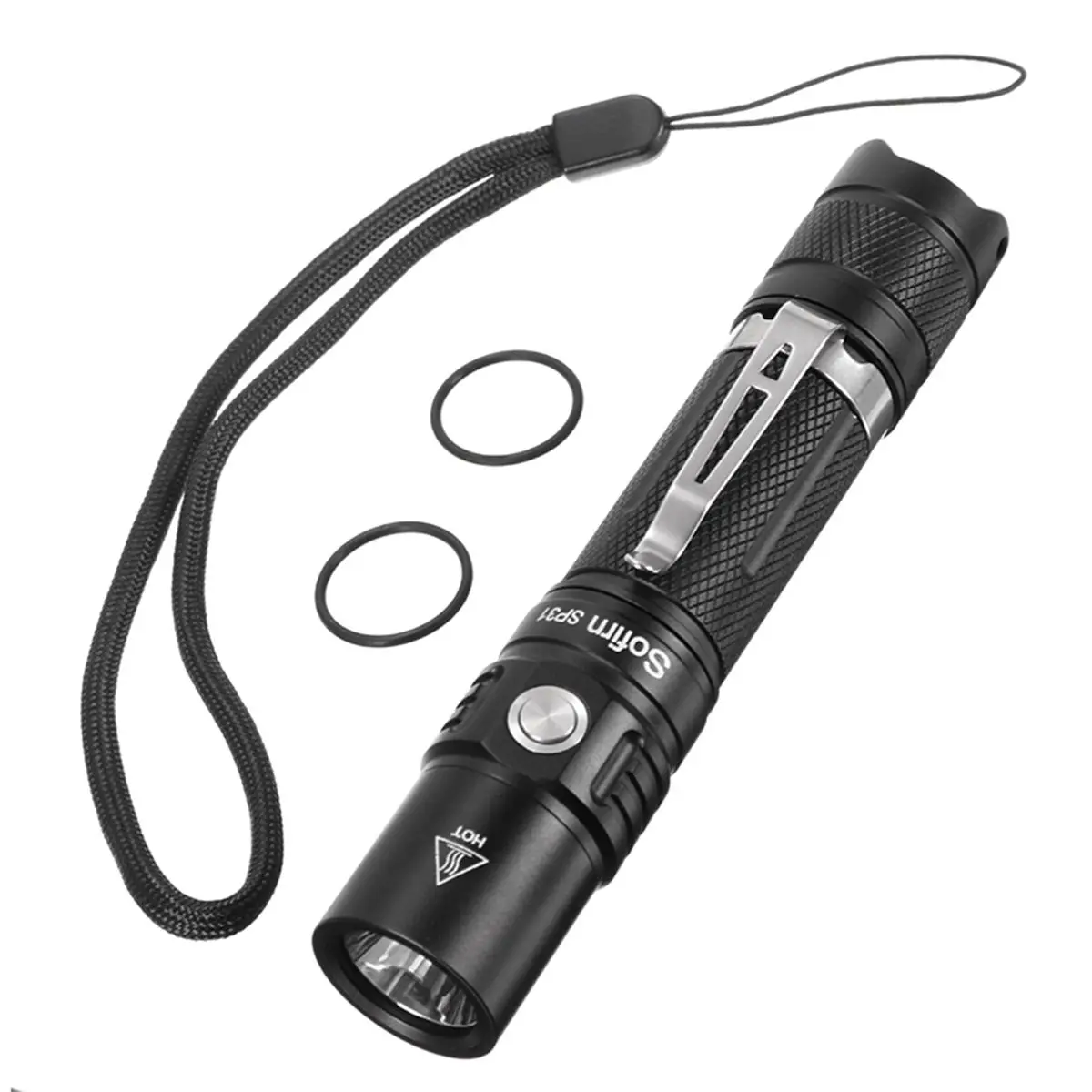 Sofirn SP31 XP-L2 V6 1021lm 6 режимов EDC светодиодный Мощный тактический светодиодный фонарик 18650 Портативный карманный фонарь уличного освещения с помощью