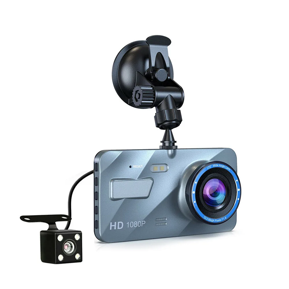 TiOODRE Dash Cam Recorder Car Camera Car DVR Dash Cam Dash Recorder Front And Rear Camera 1080p, Big Screen Dual Lens Wide Angle