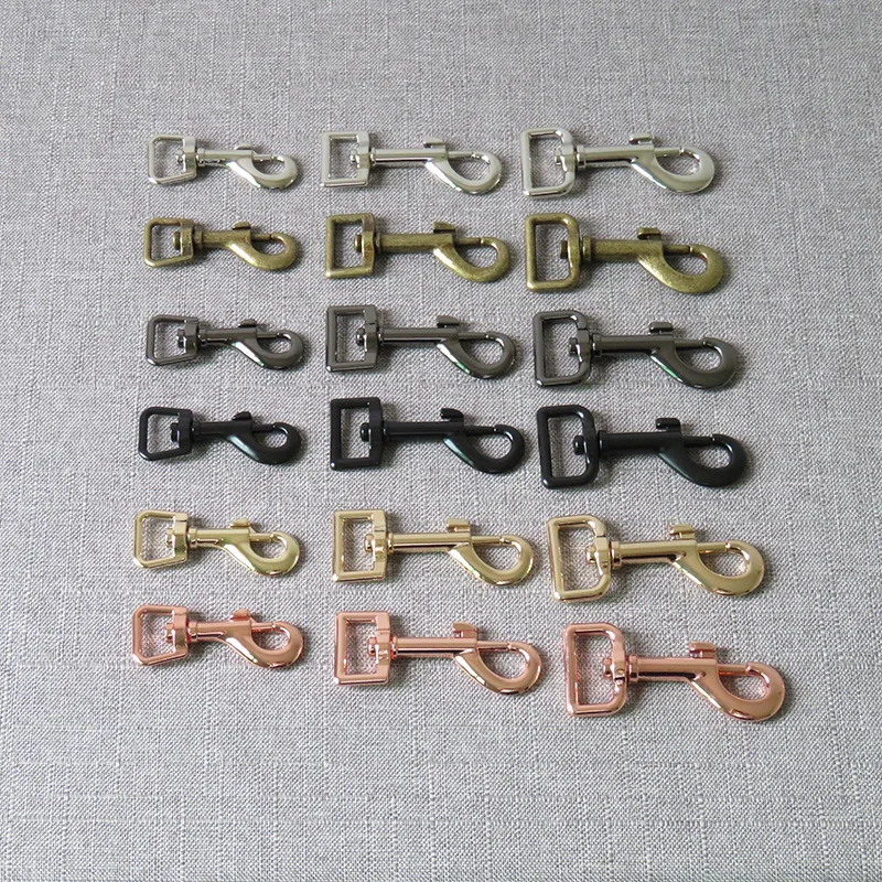 

1 pcs 15mm 20mm 25mm metal buckle carabiner DIY bag dog leash belt straps buckle clip buckle sewing accessory strong hardware