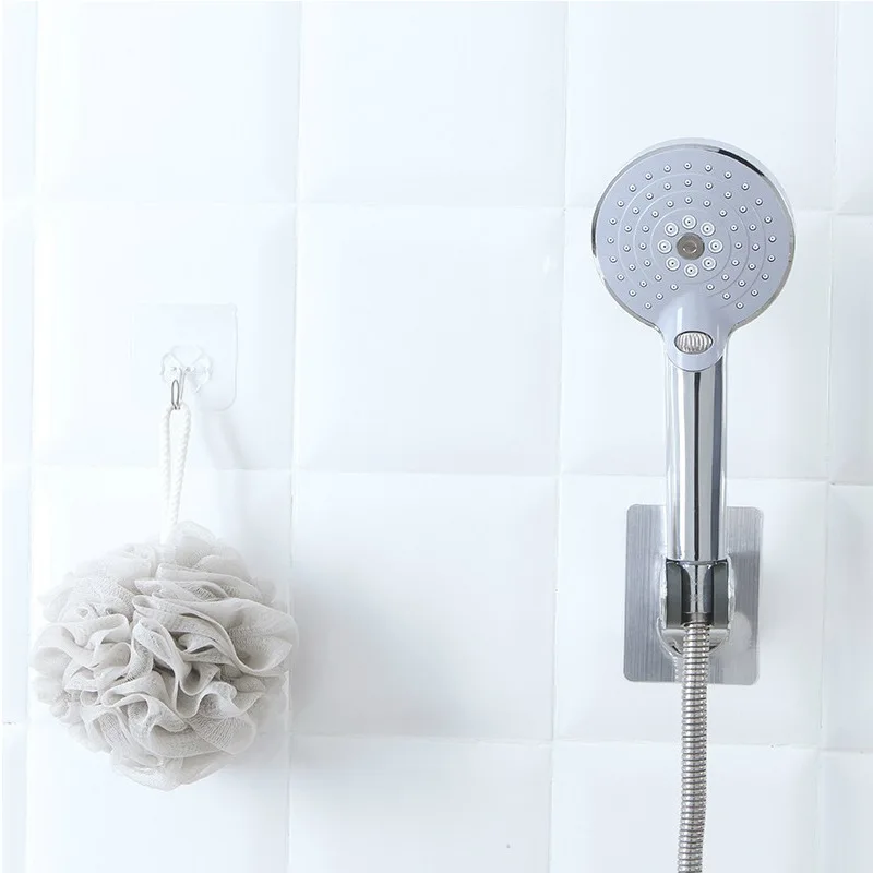 Strong Adhesive Adjustable Shower Wand Holder, AILELAN Shower Head Holder 