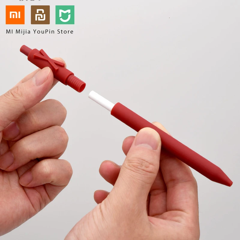 Xiaomi ALPHA гелевая ручка Шариковая для школы Официальный знак подписывающий рулон рулонные черные чернила для ручки роликовые ручки Рождественский подарок