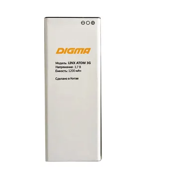 

1200mAh LINX ATOM 3G Replacement Battery For Digma Linx Atom 3G battery