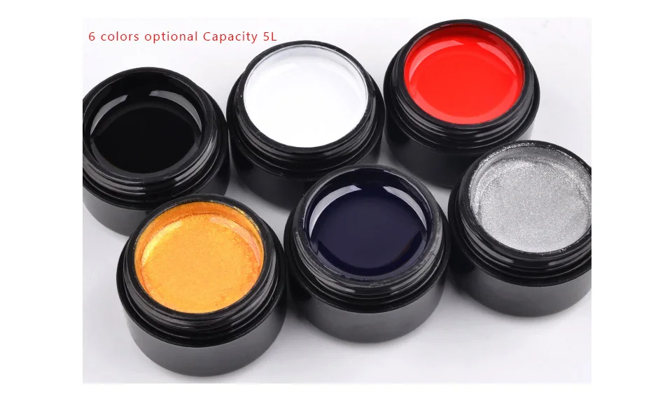 5ml Nail Spider Gel Painting Creative Nail Art UV Gel Wire Drawing Elasticity Point Line Soak Off Gel Spider Varnish