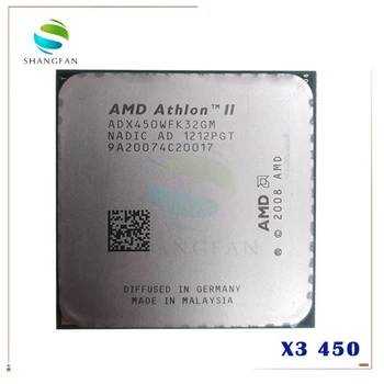 PROCESADOR AMD Athlon II X3 450 3,2 GHz CPU de Triple núcleo ADX450WFK32GM Socket AM3 938pin