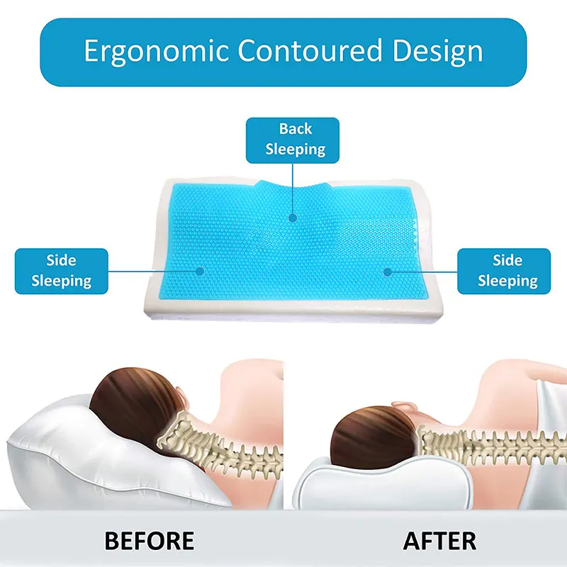 Butterfly Memory Foam Gel Pillow Summer Ice Cooling Health Cervical Protect Massage Orthopedic Pillows Comfort For Home Beddings Butterfly Memory Foam Gel Pillow Summer Ice Cooling Health Cervical Protect Massage Orthopedic Pillows Comfort For Home Beddings