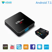 Smart Mini IP tv Box Android 7,1 Allwinner H3 четырехъядерный H.265 Google tv медиаплеер Поддержка 2+ 16 Гб Netflix Youtube телеприставка