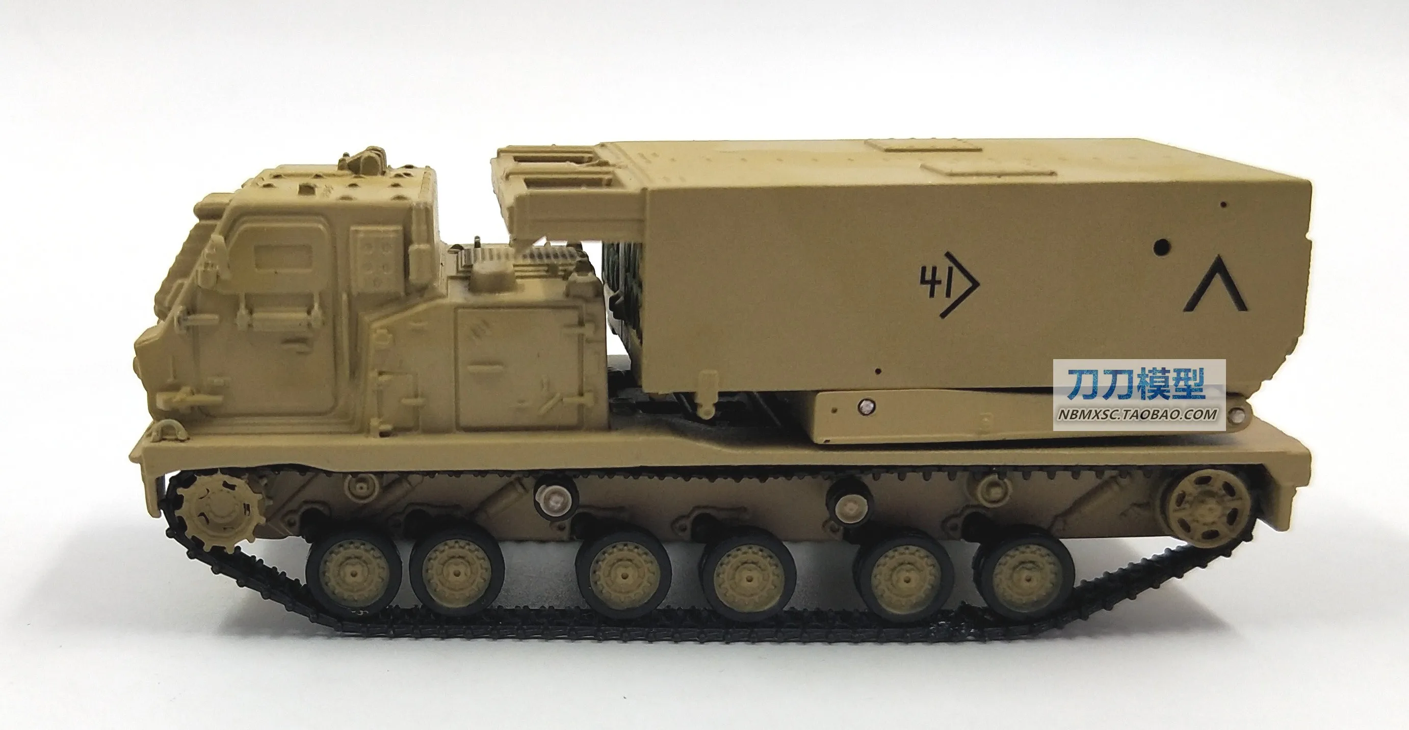 1: 72 Америка M270 мульти-трубка Германия Трехцветная желтая ракета Laucher пустынный пластик готовой продукции сплав