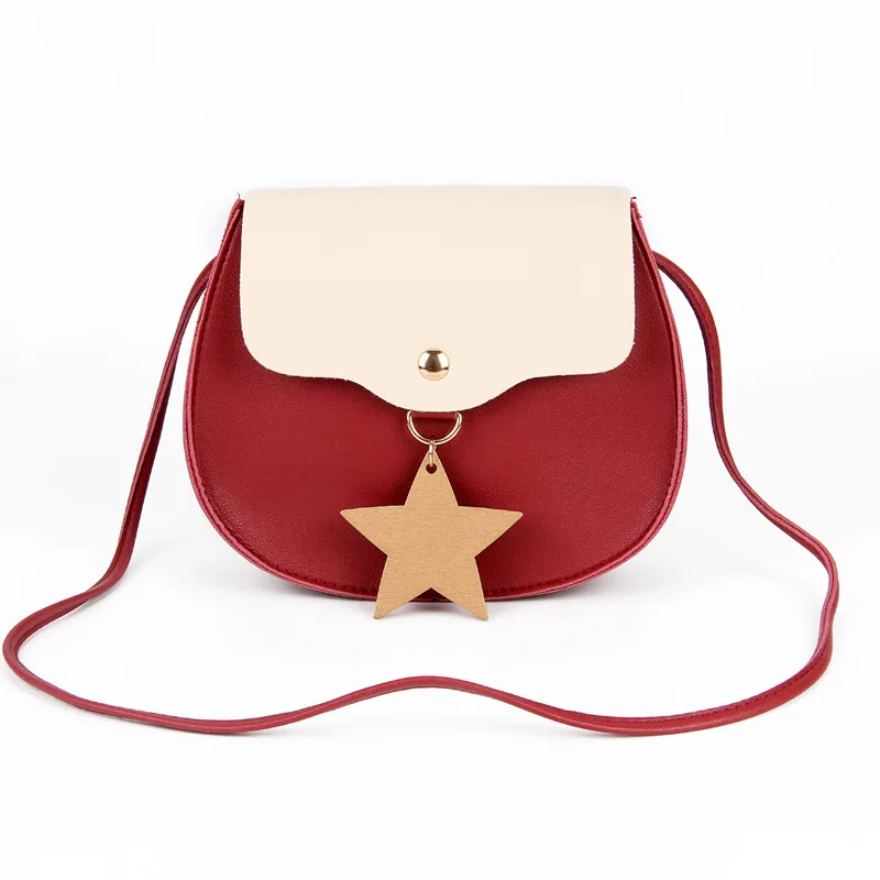 

Matching Color Mobile Phone Bag 2018 Summer And Autumn New Style Sweet Ladies' Star Hanging Decoration Shoulder Bag