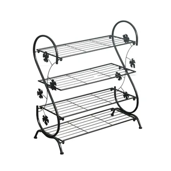 

Multi-Layer Storage Shoe Cabinet Iron Simple Shoe Rack Household Home Door Small Shoe Rack S-Type Economic Iron Shoe Rack