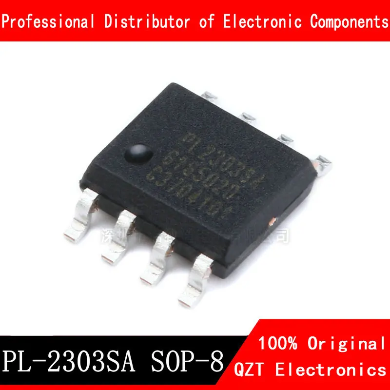 5pcs/lot PL2303SA SOP-8 PL-2303SA SOP PL2303 SOP8 PL2303SA-LF new original In Stock 5pcs new original stc8g1k08a 36i sop8 enhanced 1t 8051 microcontroller microcontroller mcu