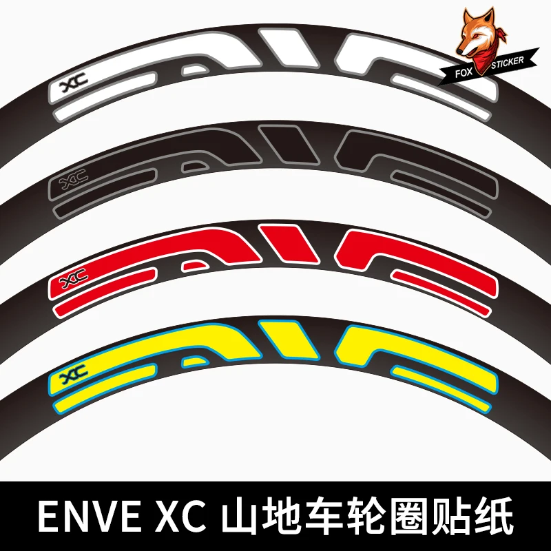 EVNE M60 Bicycle Wheel Rim Decals Sticker MTB Bike Racing Cycle 26ER 27.5ER 29ER