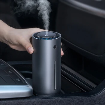 

Baseus Car Air Purifier Humidifier Aluminum 300Ml Car Armo Diffuser Air Freshener Car Humidifier