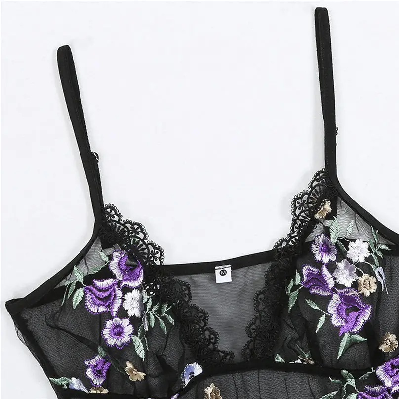 New Women Sexy Sling Lace Lingerie Bodysuit Sexy Embroidery Latex Catsuit Sleepwear bodystocking сексуальное белье 4A08 (13)