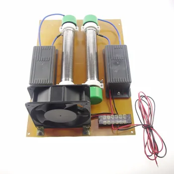 

15g/h 220v 22KHZ Ozone Generator Machine High Frequency Power+Tube+Fan+Pump Air Cleaner Ozon Generator Air Purifier