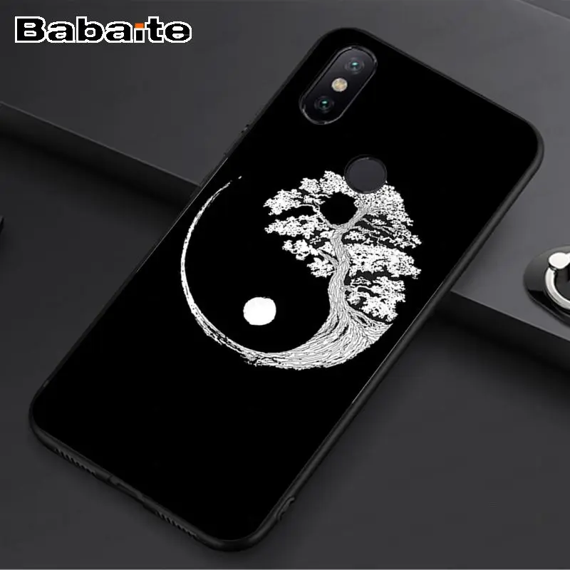 Чехол для redmi 7 Yin Yang с китайским принтом, чехол для телефона redmi 5plus 5A 6pro 4 note5A note6pro note7cases