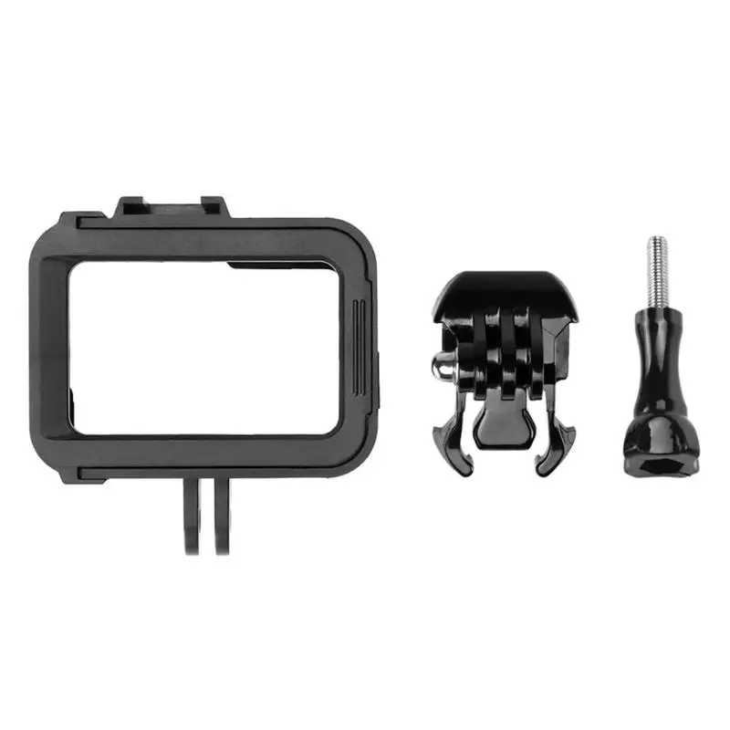 46 в 1 Набор аксессуаров для GoPro Hero 8 черный водонепроницаемый корпус+ фильтр для объектива+ пленка+ маленькая сумка силиконовый защитный чехол крепление