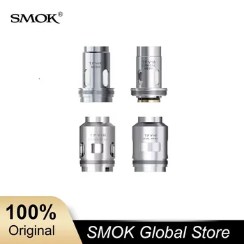

3pcs/pack Smok TFV16 Coil 0.17ohm TFv16 Mesh Coil 0.12ohm Dual Mesh 0.15ohm Triple Mesh 0.2ohm Conical Mesh For TFV16 Mag P3 Kit