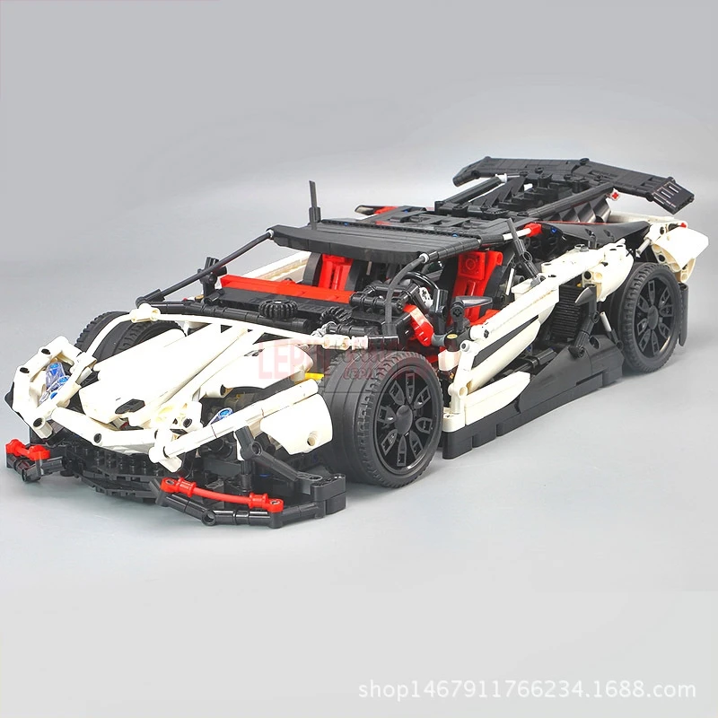 23006 2838Pcs Technic Series MOC-3918 Super Racing Car Building Blocks Toy 