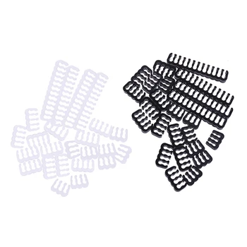 

24Pcs/Set PP Cable Comb/Clamp/Clip/Organizer/Dresser for 2.5-3.2mm PC Power Cables Wiring 4/6/8/24 Pin Computer Cable Manager